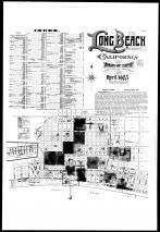 Index Map and Street Index, Long Beach 1905
